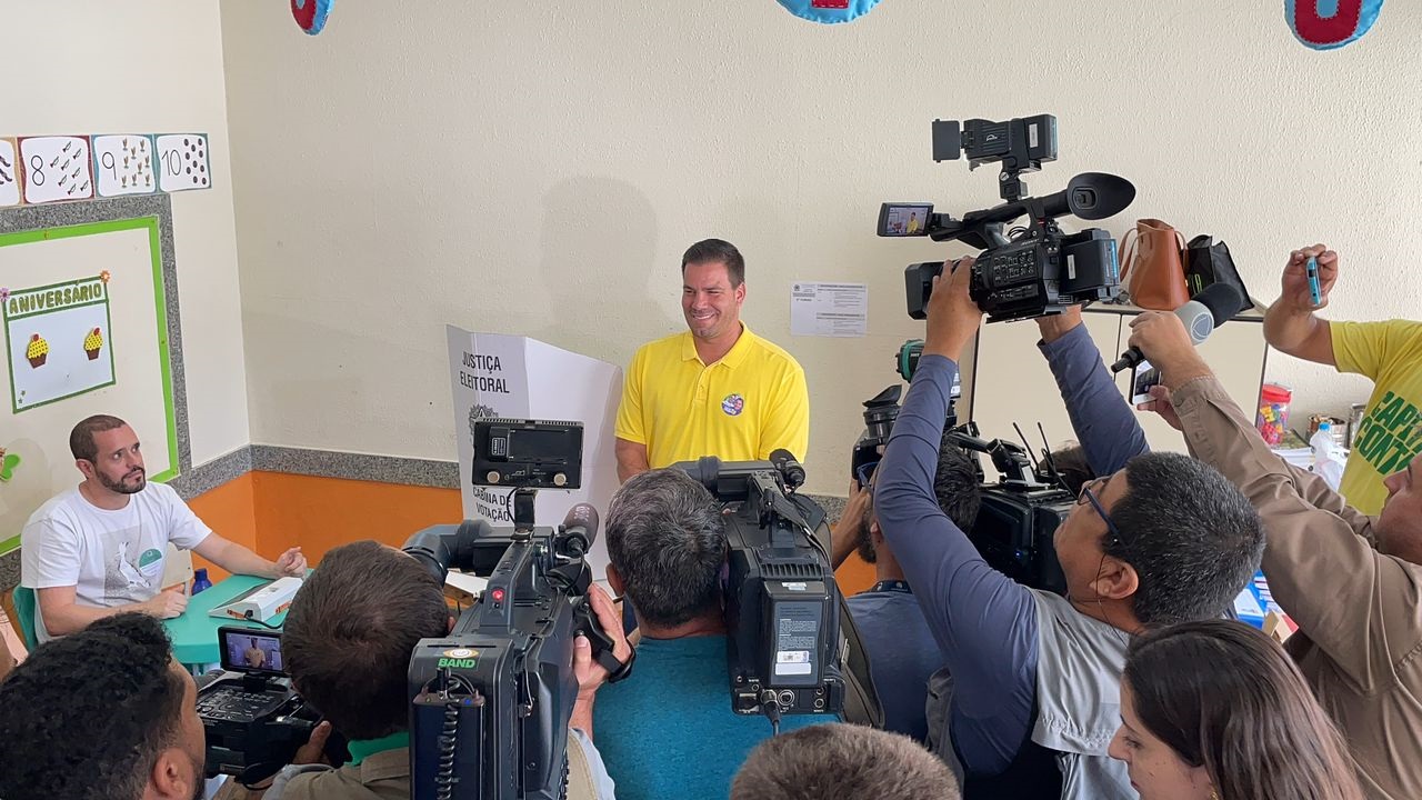 Capitão Contar durante votação - Foto: Isabelly Melo