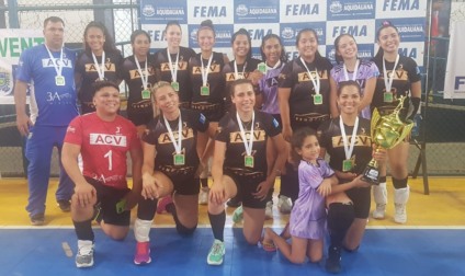 Equipe feminina de Corumbá - Foto: Divulgação/Fundesporte