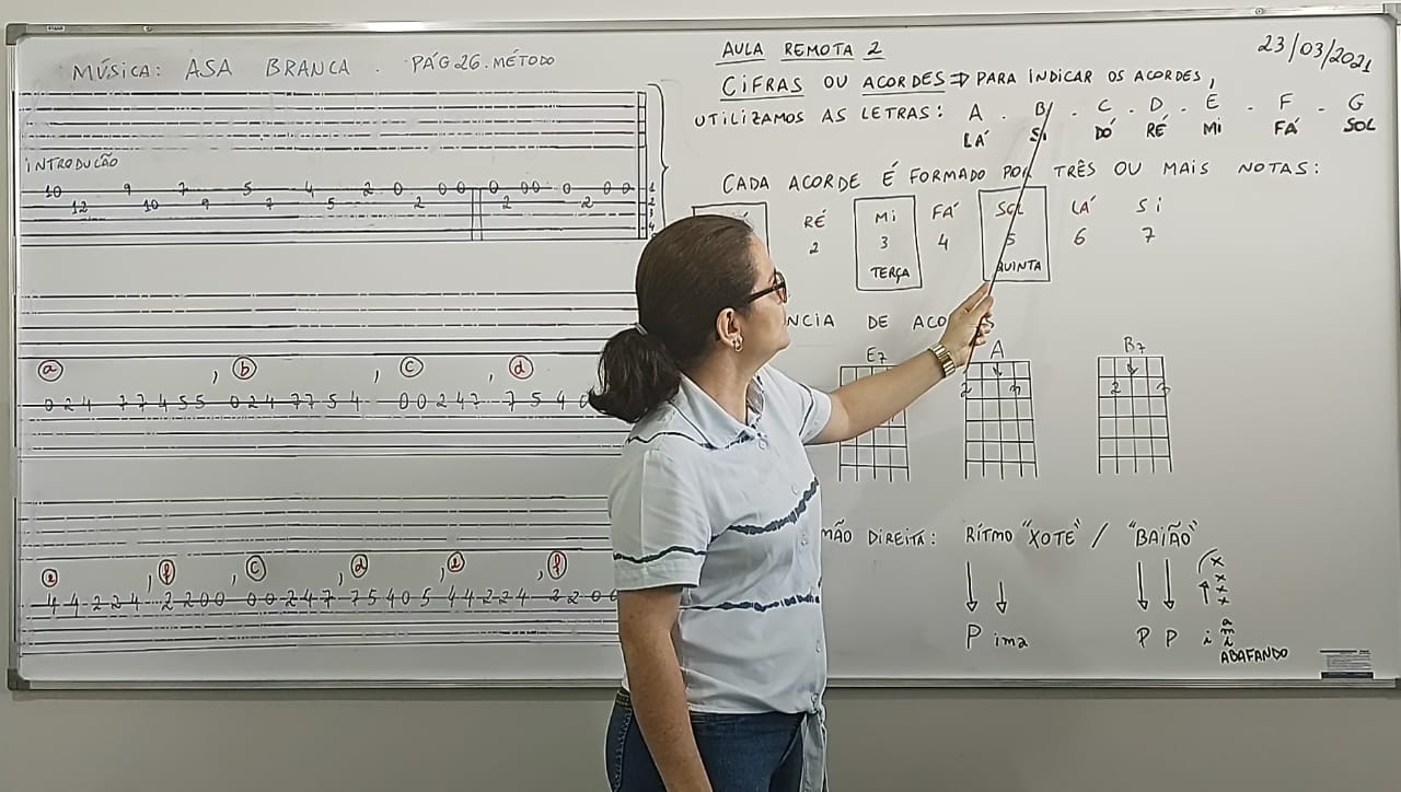 Alunos dos cursos de dança, fotografia e música de Três Lagoas fazem aulas online - Divulgação