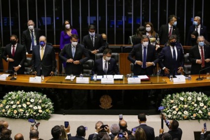 Na abertura dos trabalhos do Legislativo, Bolsonaro pede harmonia - Foto: Divulgação Na abertura dos trabalhos do Legislativo, Bolsonaro pede harmonia - Foto: Divulgação