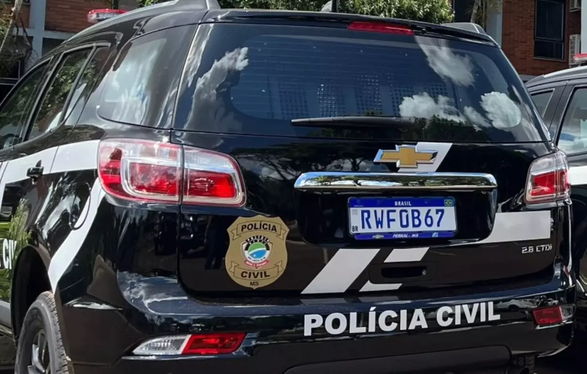 Ele foi conduzido à Unidade Policial para as providências cabíveis - Reprodução