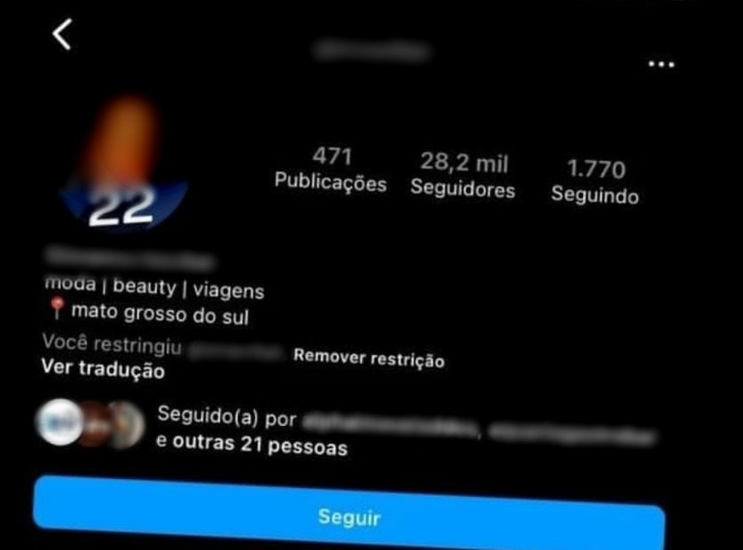 Instagram da influencer - Divulgação