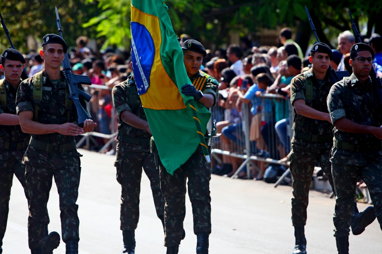 Desfile de 7 de Setembro deve ter duração de uma hora. - Divulgação/Assessoria