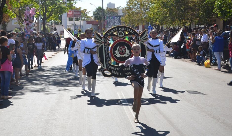 Participam do desfile as escolas da rede municipais e entidades da cidade. - Arquivo/JPNews