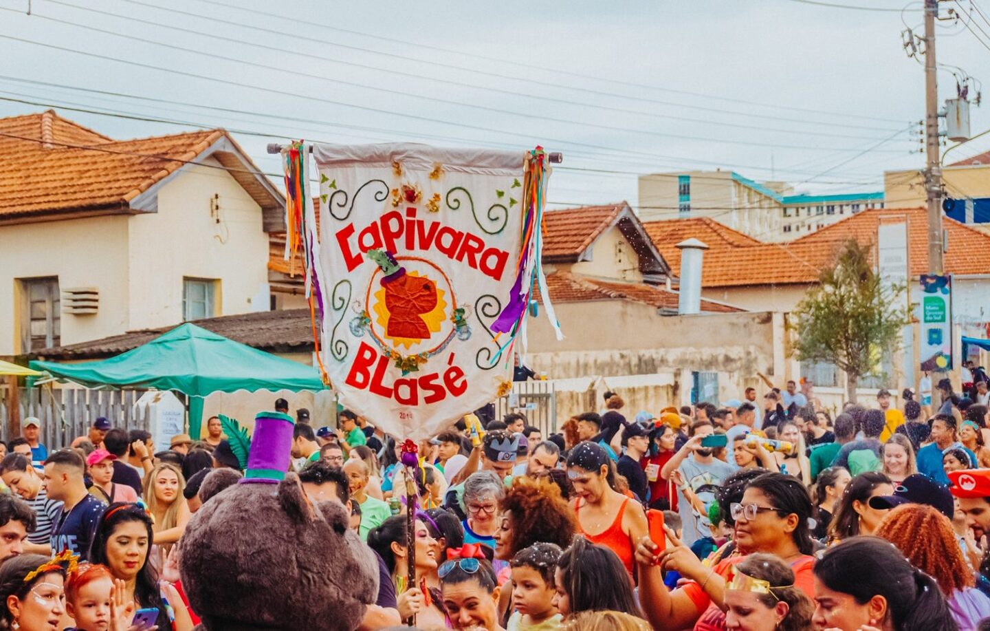 Já nos preparativos para o Carnaval