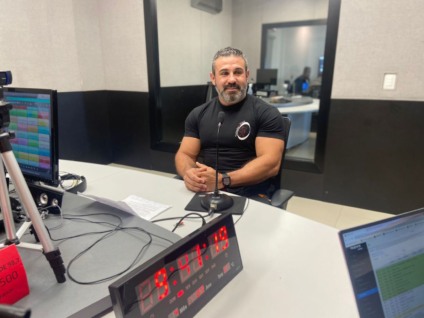Dinei Carlos, colunista da rádio CBN Campo Grande -