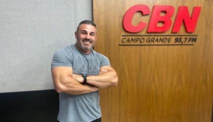 Dinei Carlos, colunista da rádio CBN Campo Grande - Foto: Arquivo/CBN CG