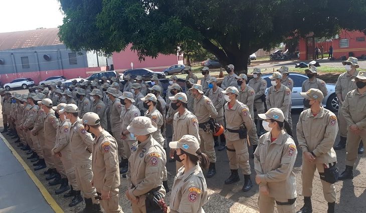 Cerca de 778 mil hectares já foram consumidos pelo fogo na região do Pantanal - Foto: Divulgação Corpo de Bombeiros Militar de MS