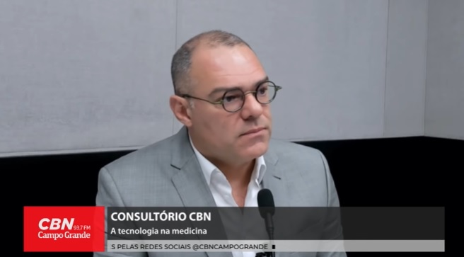 Edgard Nasser, cirurgião vascular, falou sobre os vários aspectos da tecnologia na medicina - Reprodução/CBN-CG