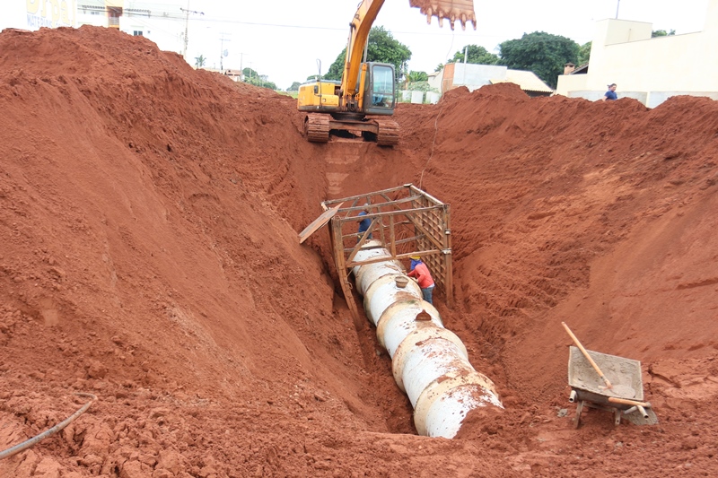 Secretários diz que obras de drenagem vão resolver alagamentos - Arquivo/JPNews