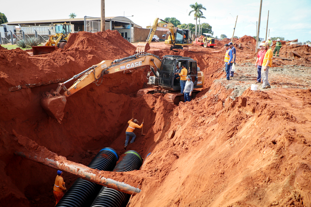 Somente em macrodrenagem, município investe R$ 50 milhões para resolver alagamentos - Divulgação