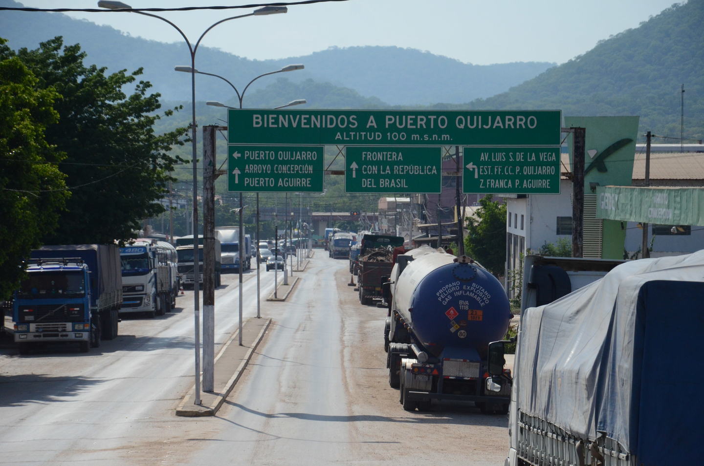 O sistema fluvial está paralisado na Bolívia desde a segunda quinzena de setembro - Rodolfo Cesar