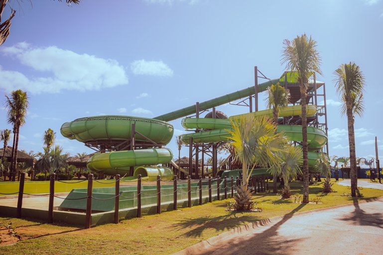 Turístico ACQualinda, de Andradina- SP, é considerado o maior parque aquático da América Latina - Divulgação/ ACQualinda