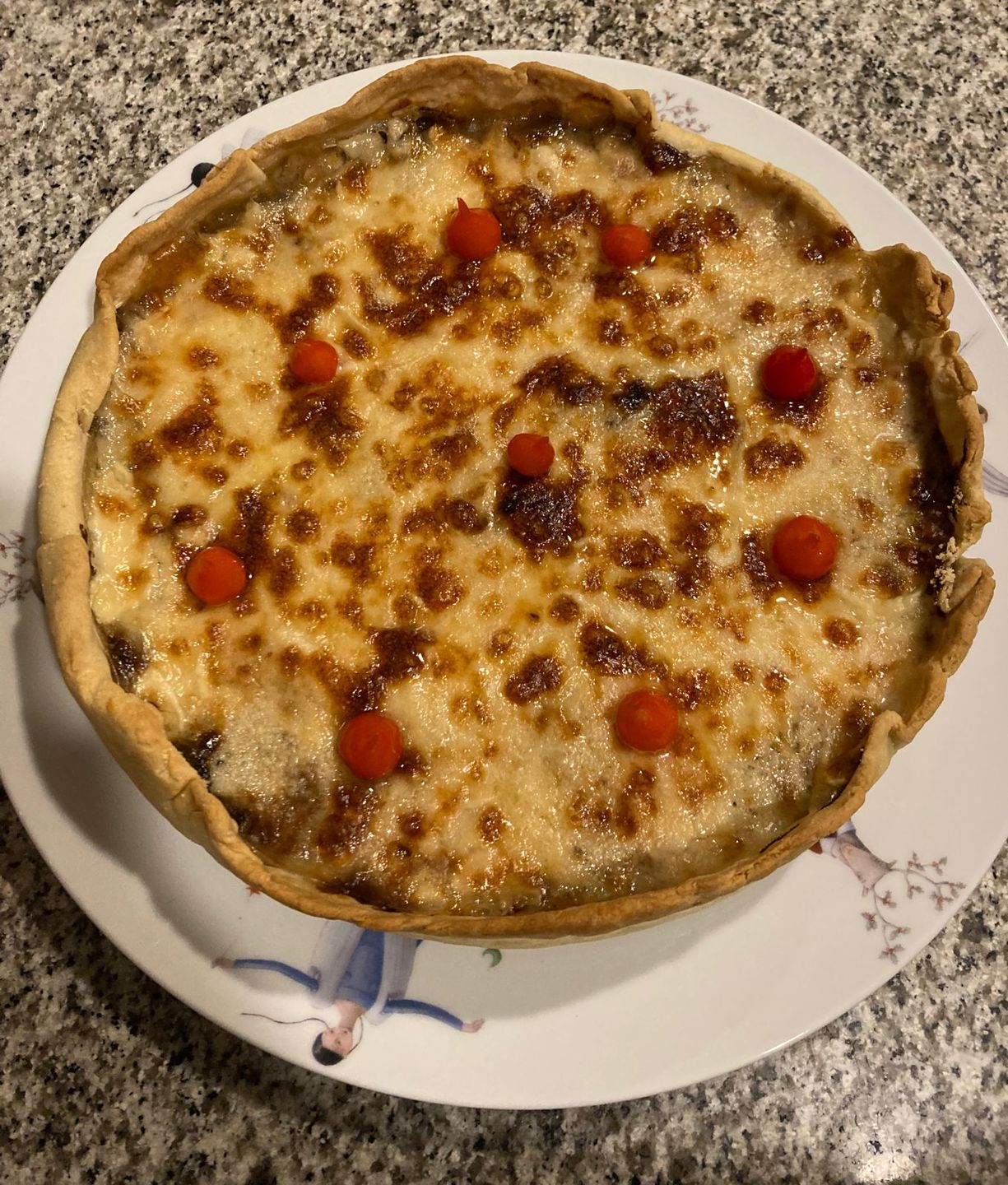 Torta de bananada e queijo de cabra - Foto: Paulo Machado