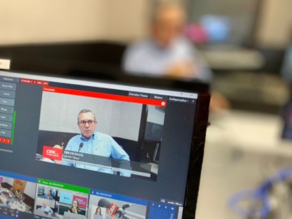 Edir Viégas, colunista da rádio CBN Campo Grande - Foto: Glória Maria/CBN CG