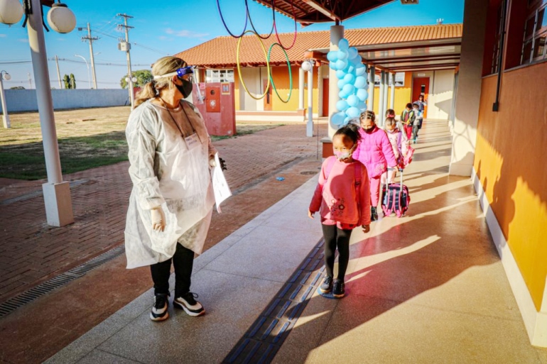 ecretaria de Educação garante que as medidas de biossegurança serão reforçadas. - Divulgação/Assessoria