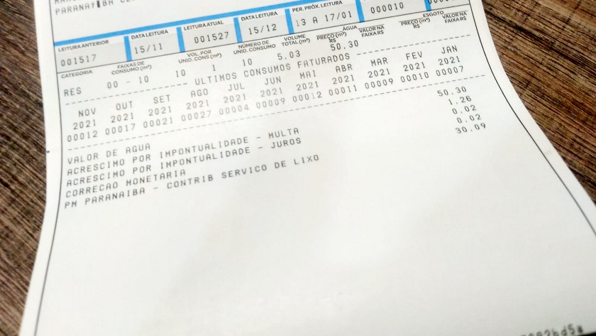 Uma nova empresa foi contratada pela Prefeitura de Paranaíba para refazer o cálculo da taxa, que está entre R$ 50 e R$ 80. - Arquivo/JPNEWS