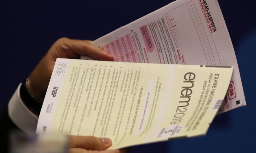 A segunda parte do Enem será realizada no domingo (11). - Foto: Reprodução/Agência Brasil