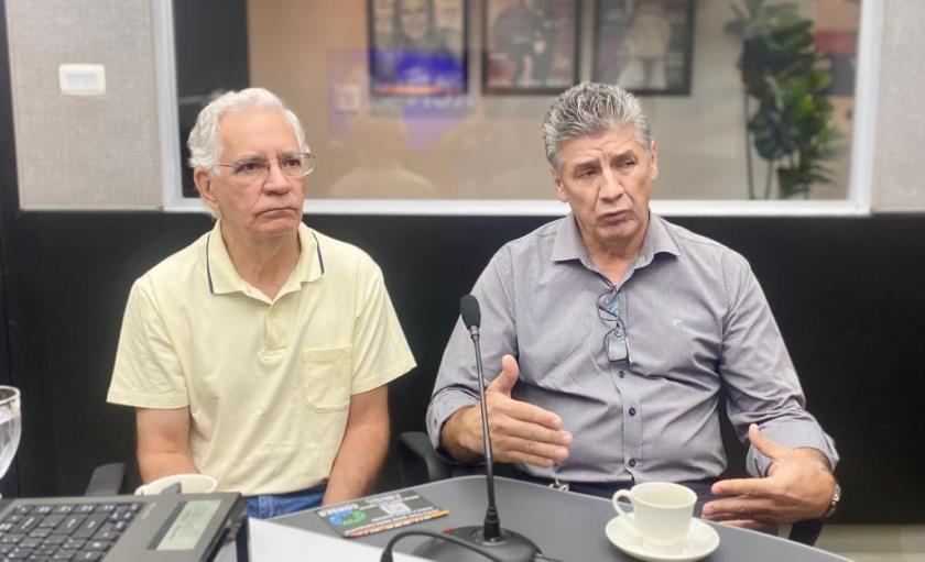 Convidados discutem sobre duplicação da BR-262, no programa RCN/TCV - Antônio Luiz/JPNews