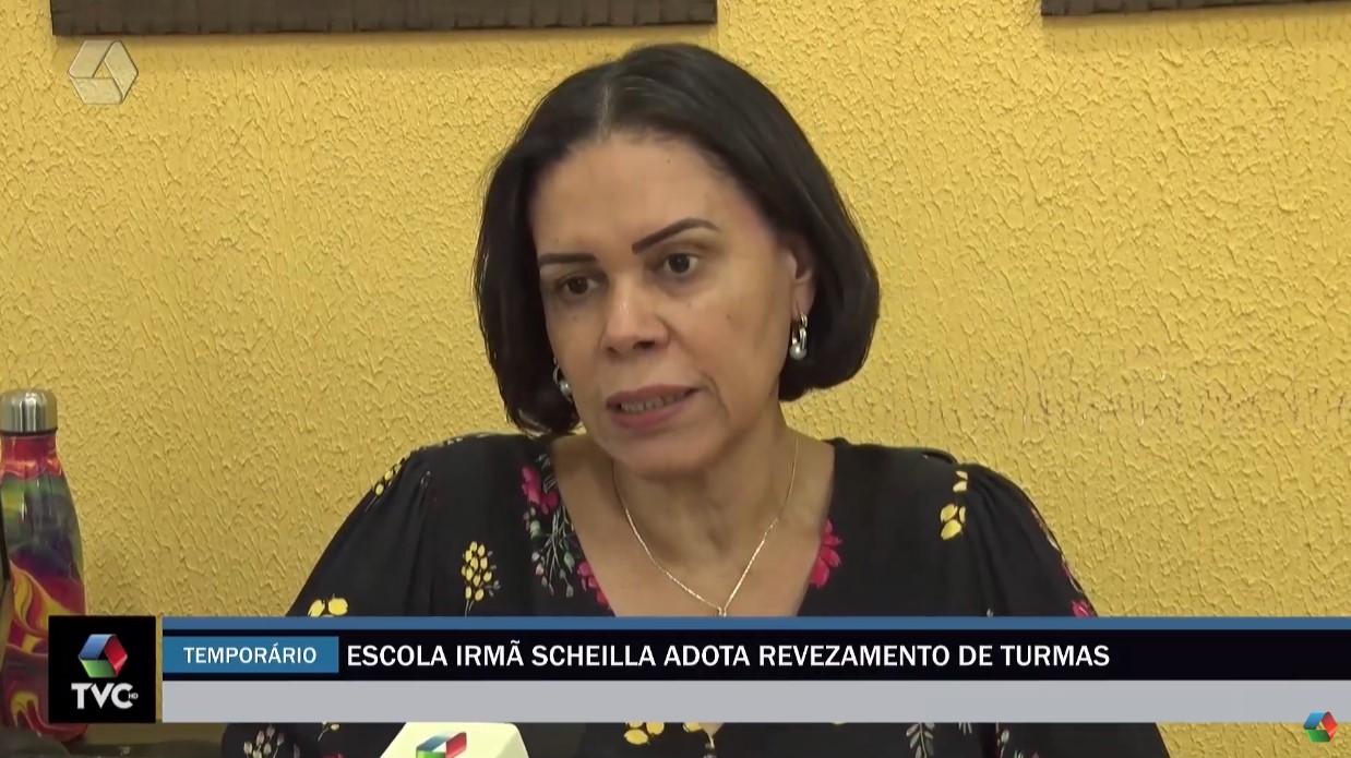 Escola Irmã Scheilla em Três Lagoas adota revezamento de turmas