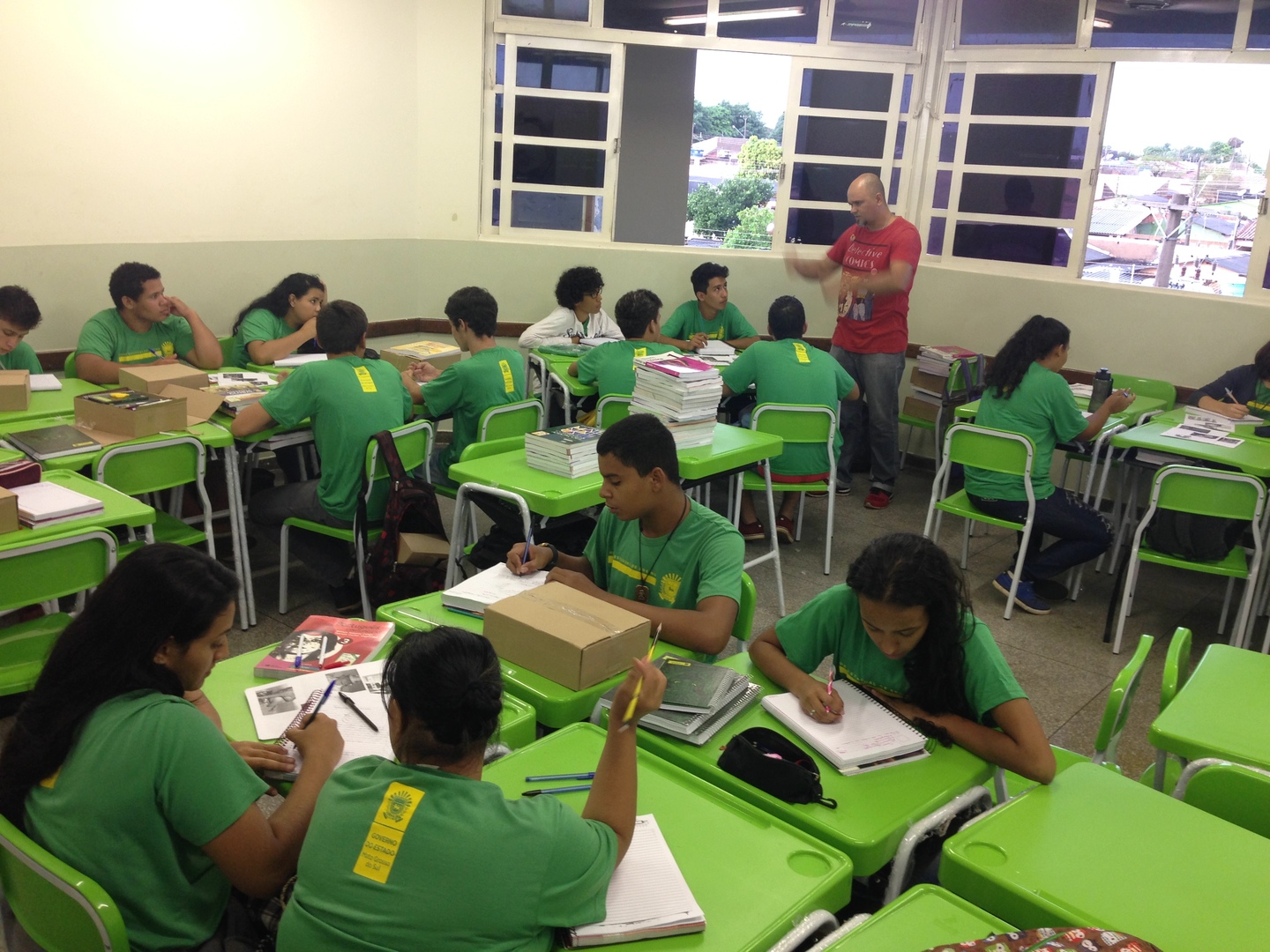 Três Lagoas tem 12 escolas da rede estadual de ensino e 11 mil estudantes - Arquivo/JPNEWS