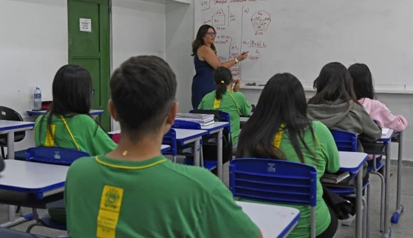 Total de alunos na REE em 2024 deve passar dos 205 mil - Foto: Reprodução/SED-MS