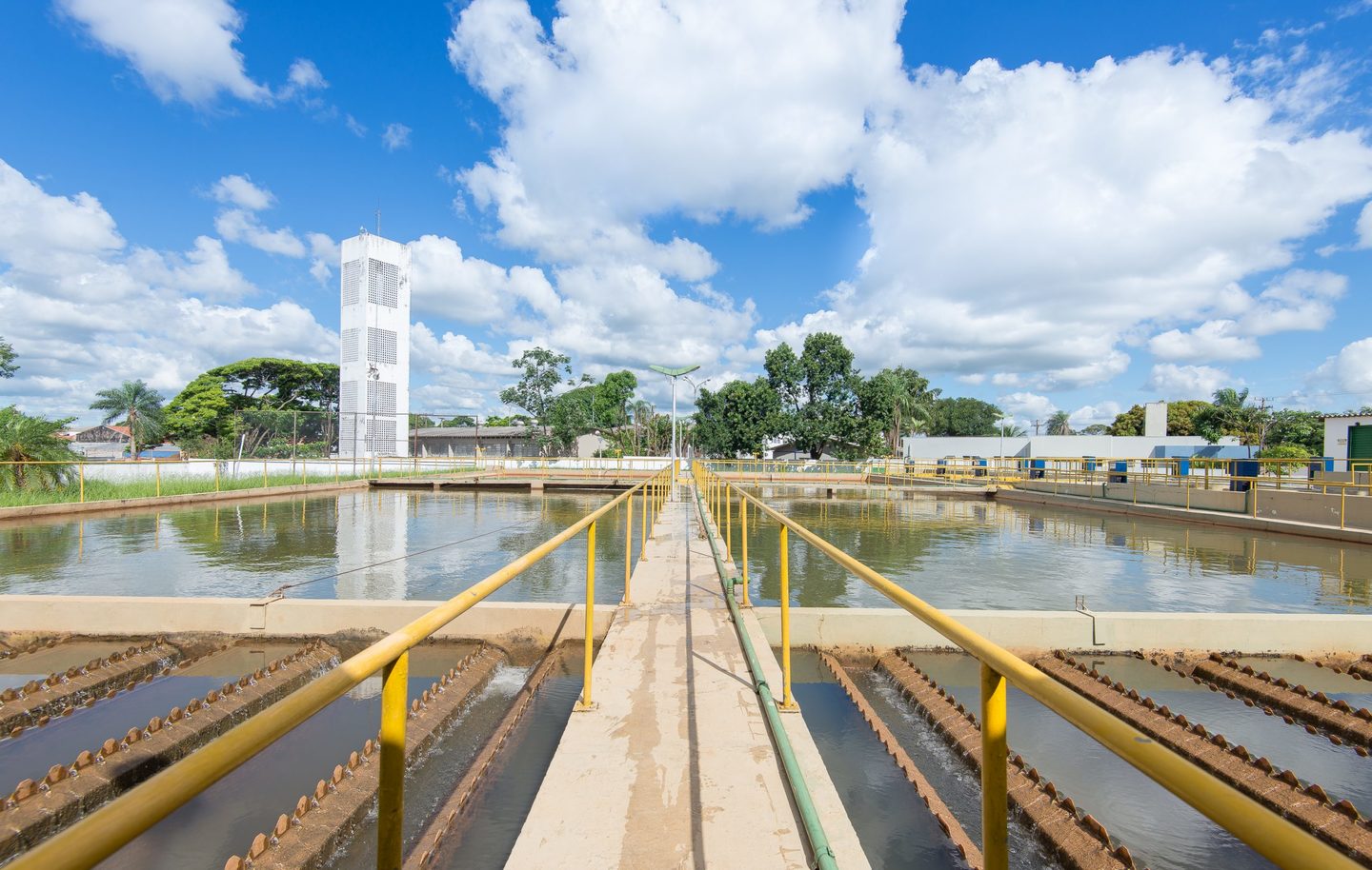 Fornecimento de água é restabelecido, mas de energia segue suspenso - Foto: Águas Guariroba