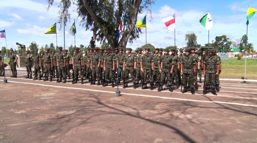 Homenagem foi realizada, na manhã desta quarta-feira (19), na 3ª Bateria de Artilharia Antiaérea. - Reprodução/TVC