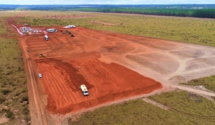 Nova indústria de celulose da Suzano, na cidade de Ribas do Rio Pardo, que terá um investimento de R$ 14,7 bilhões - Divulgação
