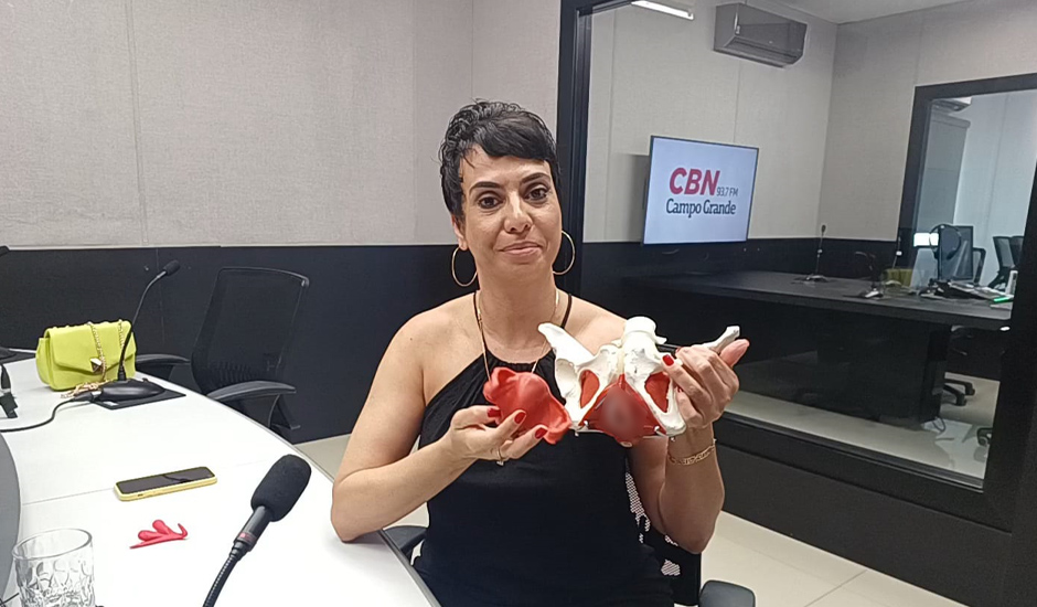 Fisioterapeuta pélvica, Fabrina Flores - LSSCom/CBN-CG