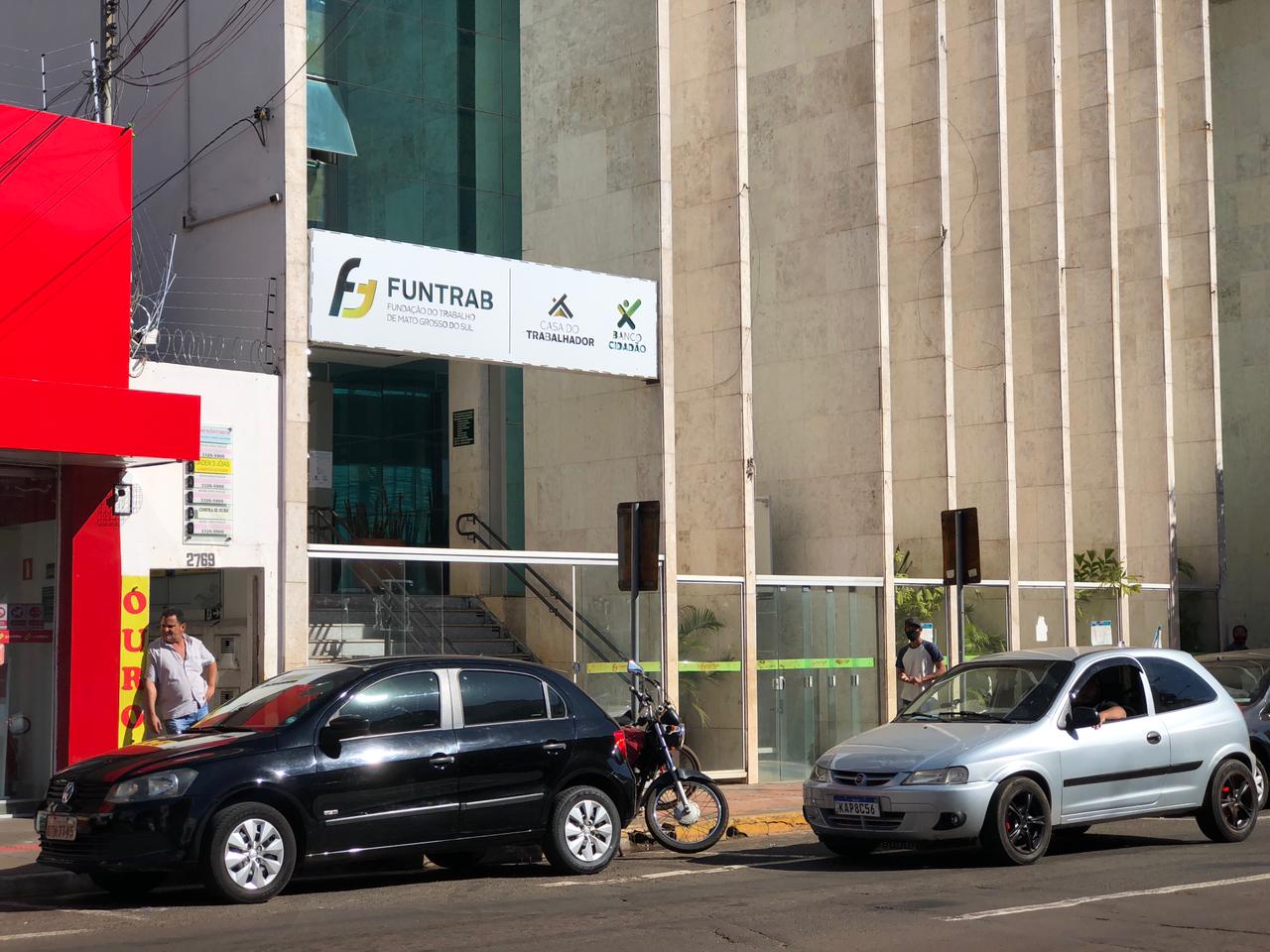 Unidade da Funtrab de Campo Grande retoma atendimentos presenciais na segunda-feira (28). - Foto: Isabelly Melo