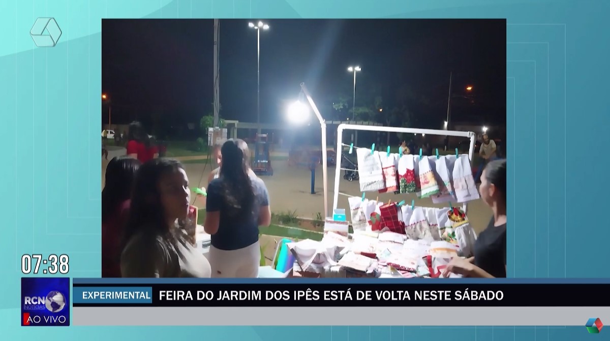 Feira experimental do Jardim dos Ipês está de volta neste sábado