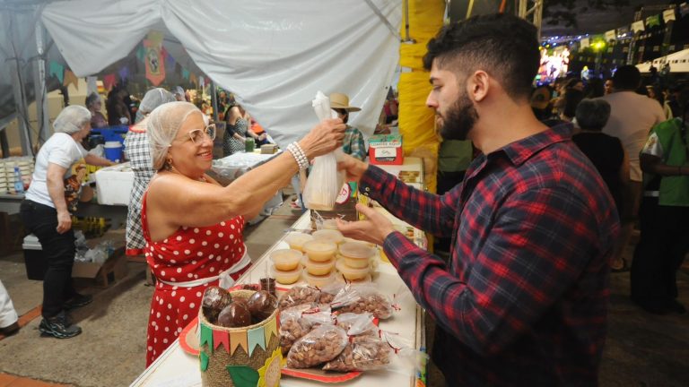 As instituições comercializam diversas comidas típicas - Foto: Prefeitura de Campo Grande