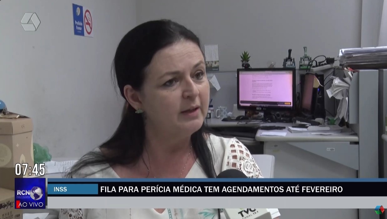 Fila para perícia médica tem agendamento até Fevereiro