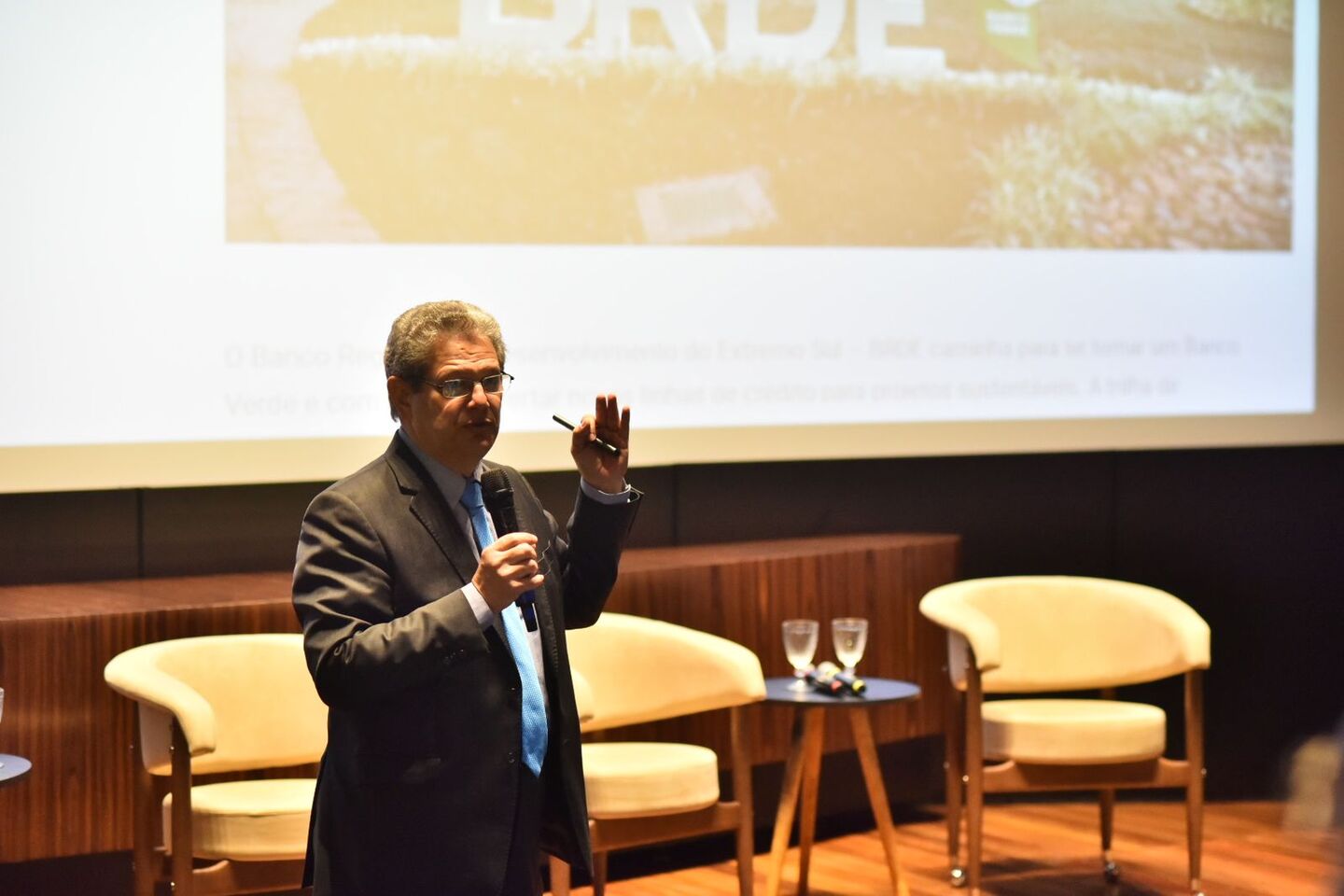 Silvio Barros foi um dos palestrantes no 1º Fórum RCN de Sustentabilidade - Foto: CBN/CG