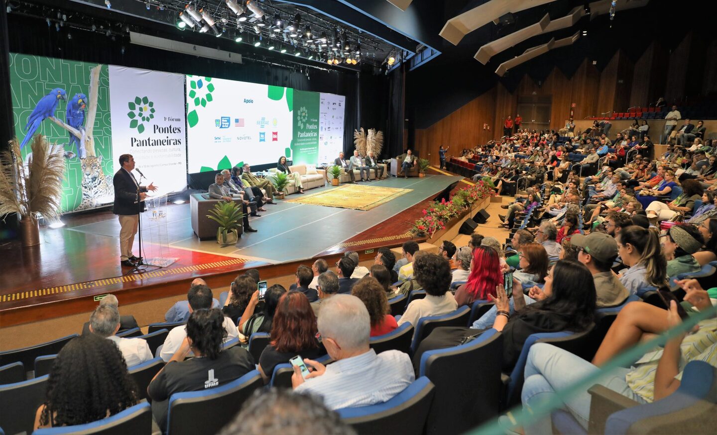 O futuro sustentável no bioma foi o foco dos debates - Divulgação