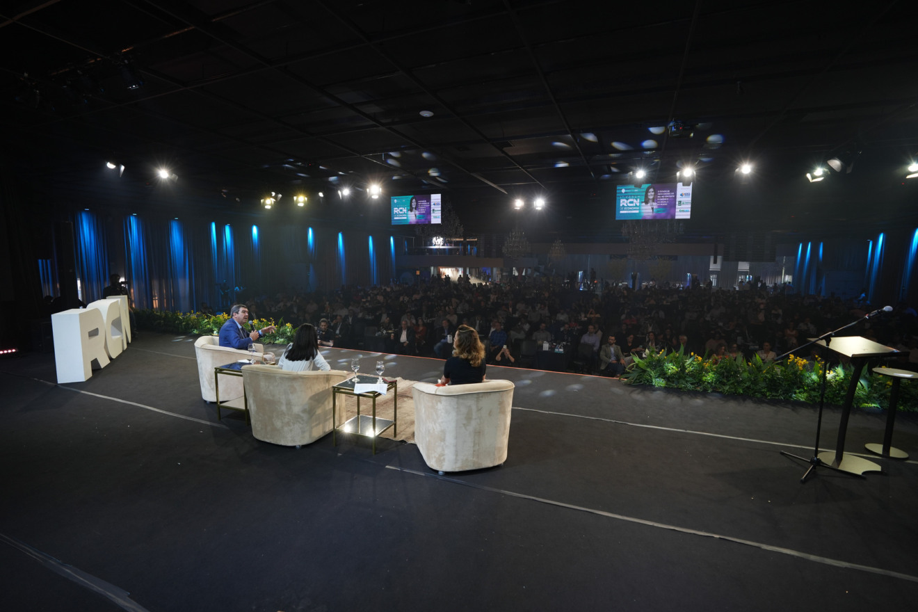 Mais de 600 pessoas lotaram o espaço Aliançados Arena durante 4h de evento - Foto: Cyro Clemente/CBN CG