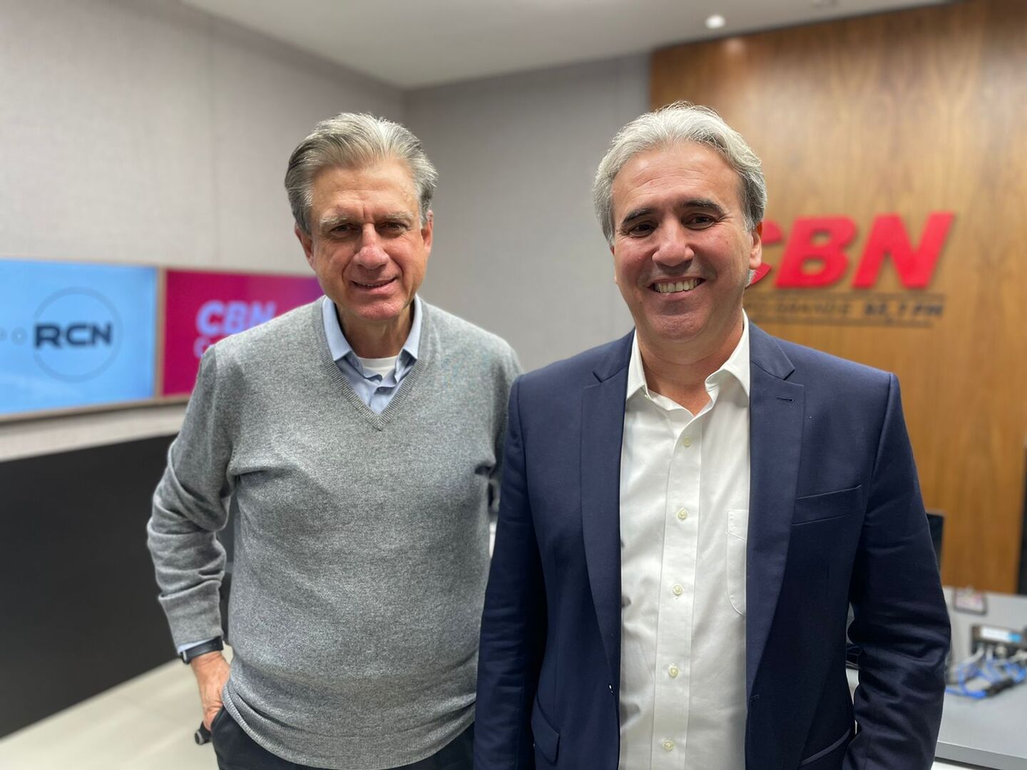 Eles participaram da Rádio CBN Campo Grande, na manhã de hoje. - Isabelly Melo/CBN CG