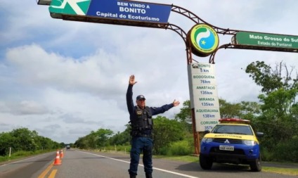 Polícia Rodoviária Federal vai fiscalizar rodovias estaduais em MS - Foto: Divulgação PRM/MS
