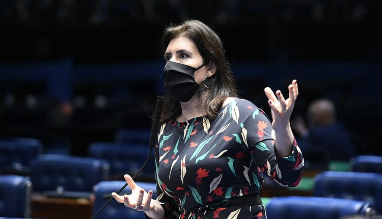 Simone Tebet defende união para agilizar vacinação e prorrogar o auxílio emergencial - Foto: Agência Senado