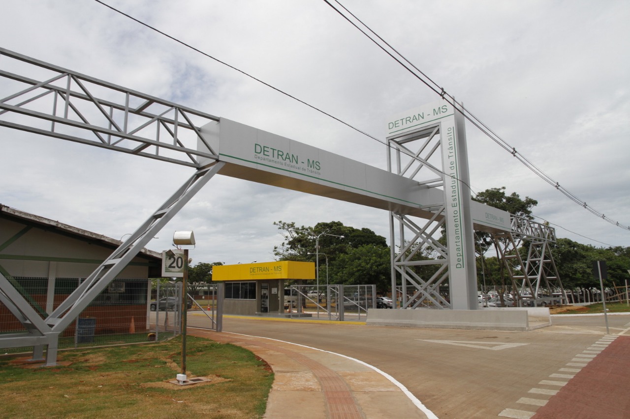 Exames práticos e teóricos marcados nesta semana, serão reagendados em data a ser definida pelo departamento - Foto: Divulgação Detran-MS