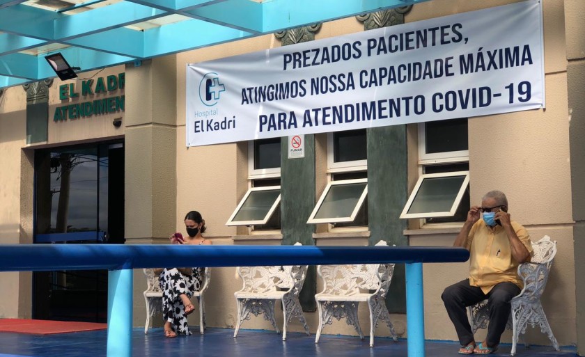 Em março, hospitais de Campo Grande já enfrentavam superlotação. - Foto: Isabelly Melo