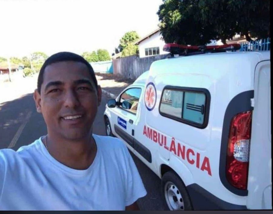 Fabiano era motorista de ambulância há vários anos e muito querido naquela região. - Foto: Redes sociais