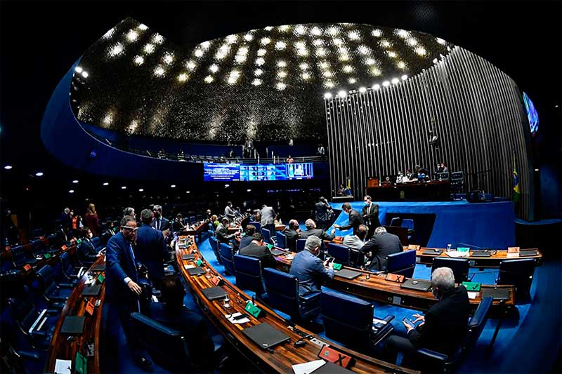 Senadores reúnem assinaturas para criar CPI da Covid-19 - Foto: Marcos Oliveira/Agência Senado