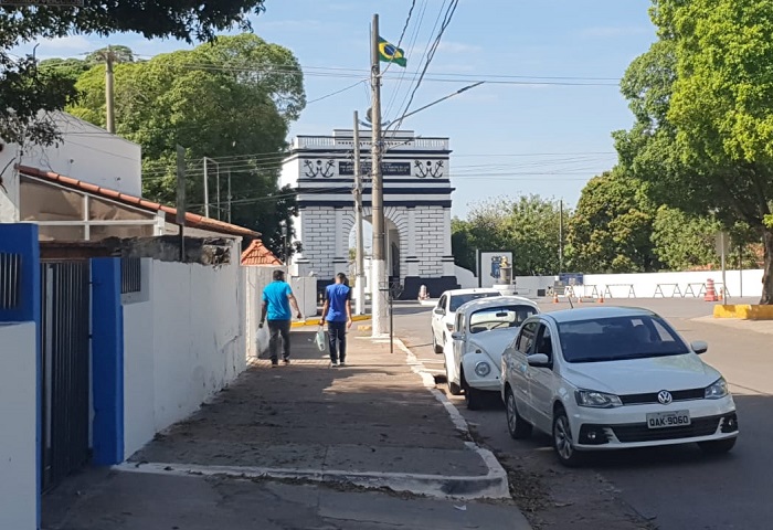 Sede do 6º Comando do Distrito Naval em Ladário, local onde as provas serão realizadas. - Foto: Rodolfo César