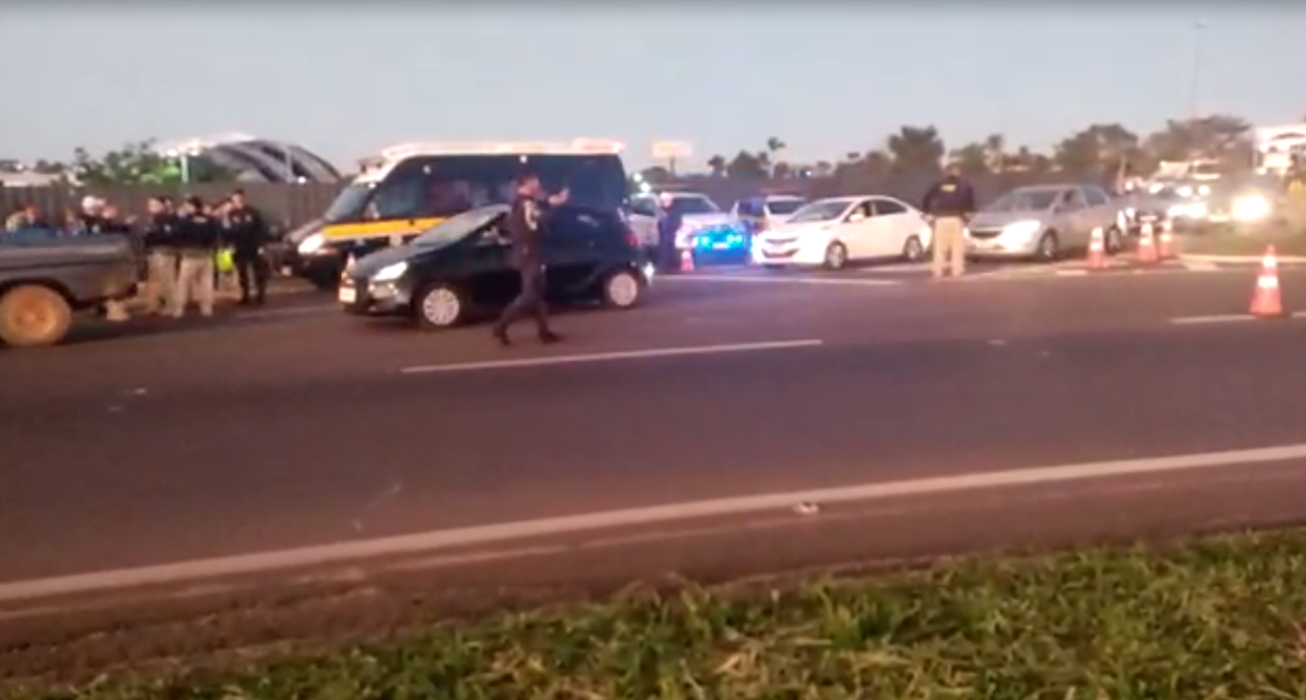 Em fiscalização, PRF encontra 54 motoristas embriagados - Foto: Reprodução/Vídeo PRF