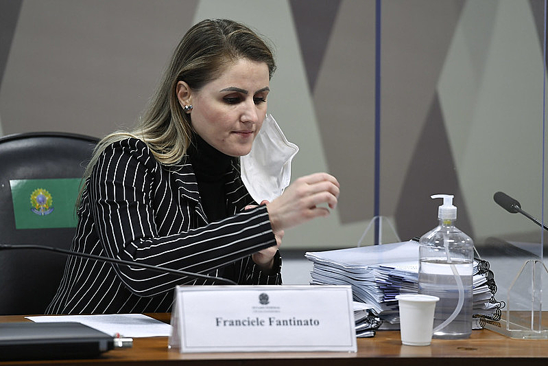 Ex-coordenadora do PNI Franciele Fantinado - Agência Senado