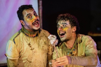 Momento do espetáculo "Guri Árvore", do Fulano di Tal - Foto: Divulgação/ Sesc Cultura