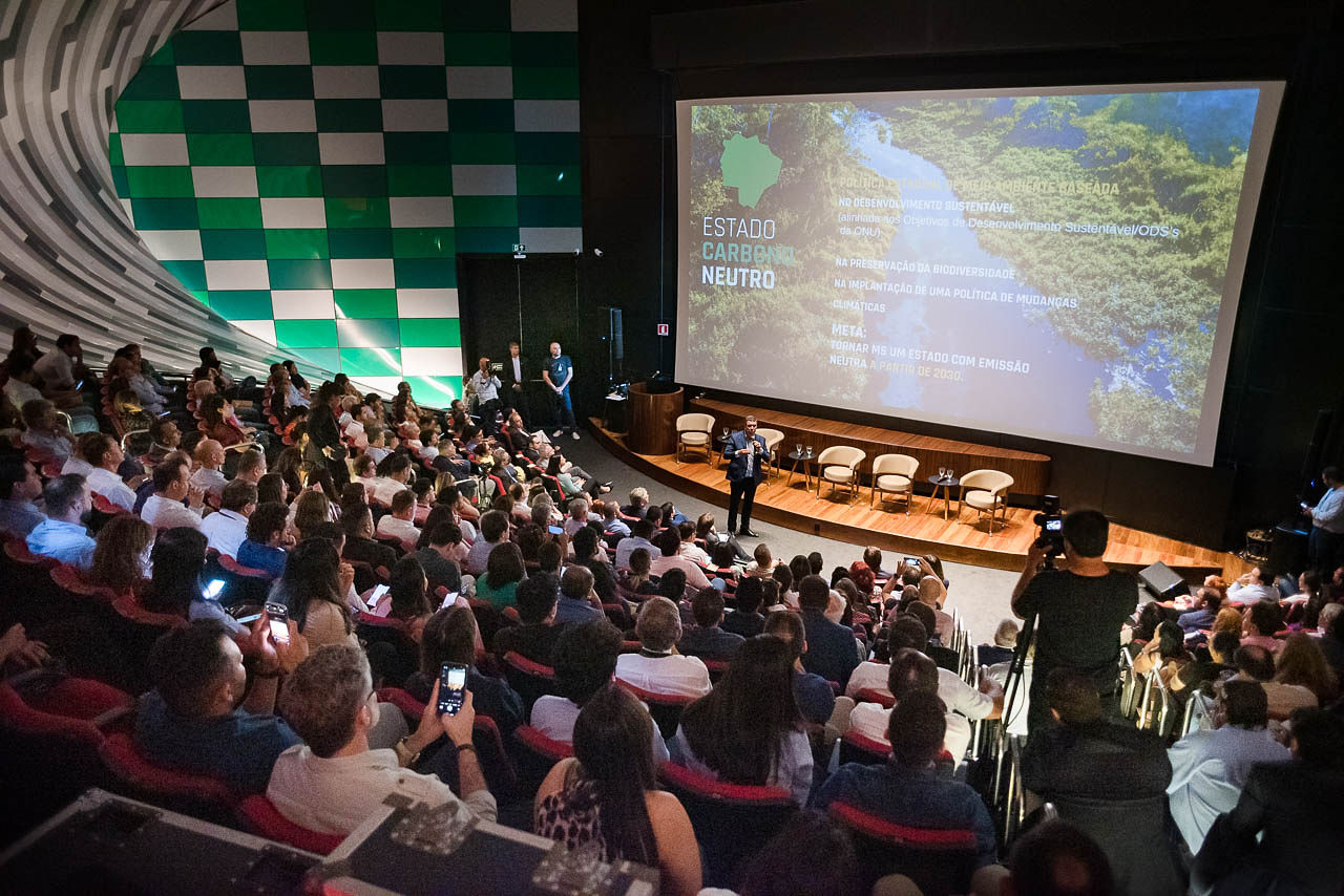 1º Fórum RCN de Sustentabilidade reuniu público seleto de quase 300 pessoas no Bioparque Pantanal, em Campo Grande - Foto: Celso Magalhães