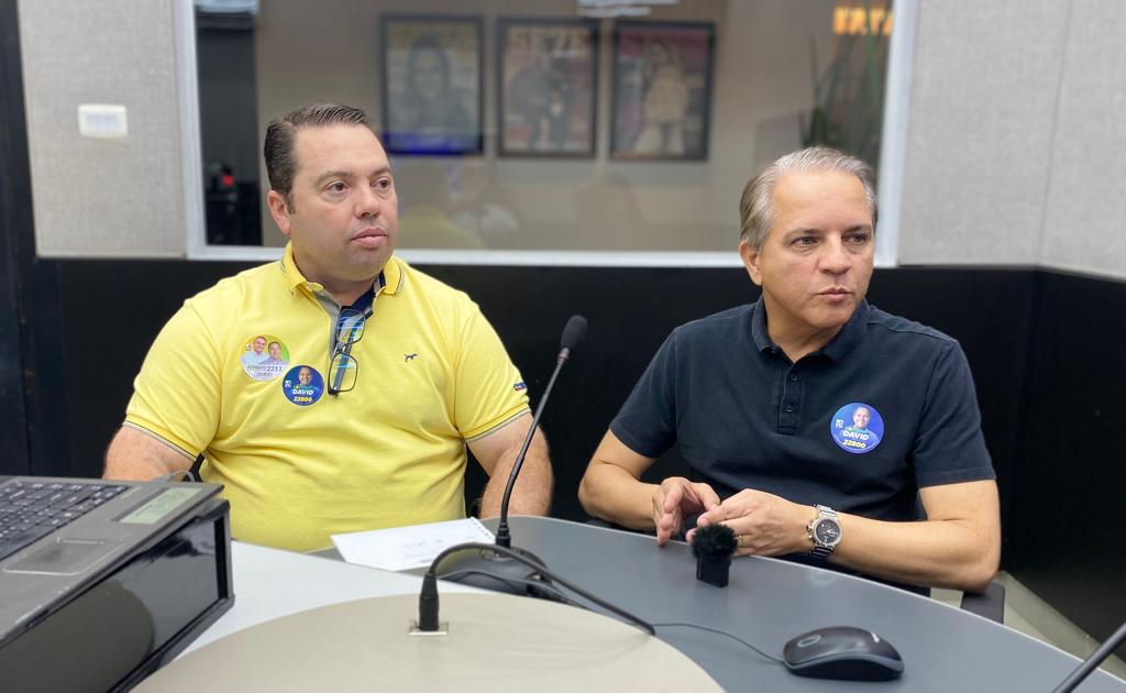 Ambos são aliados ao presidente Jair Bolsonaro (PL), sendo que Rodolfo chegou a gerência Internacional da Embratur, no governo atual - Antonio Luiz/Rádio Cultura